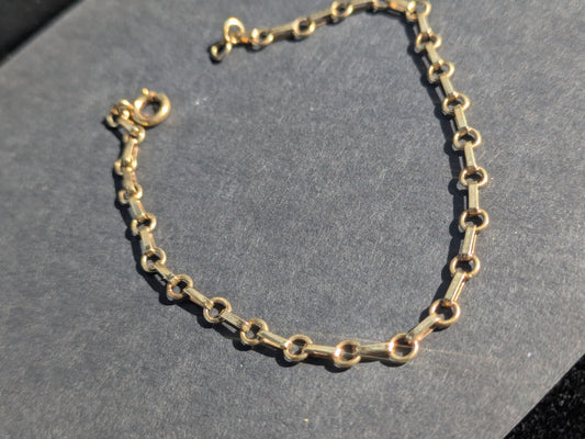 French Art Deco 18kt Bracelet