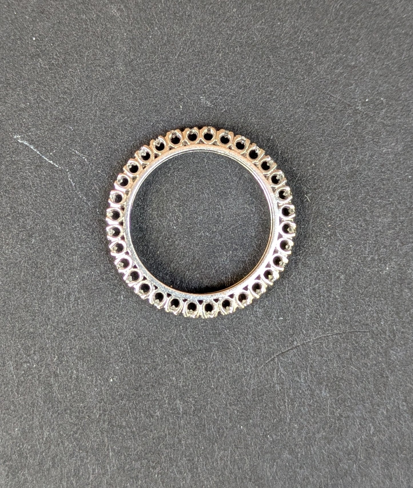 Platinum 32 Prong Set Diamond Eternity Band