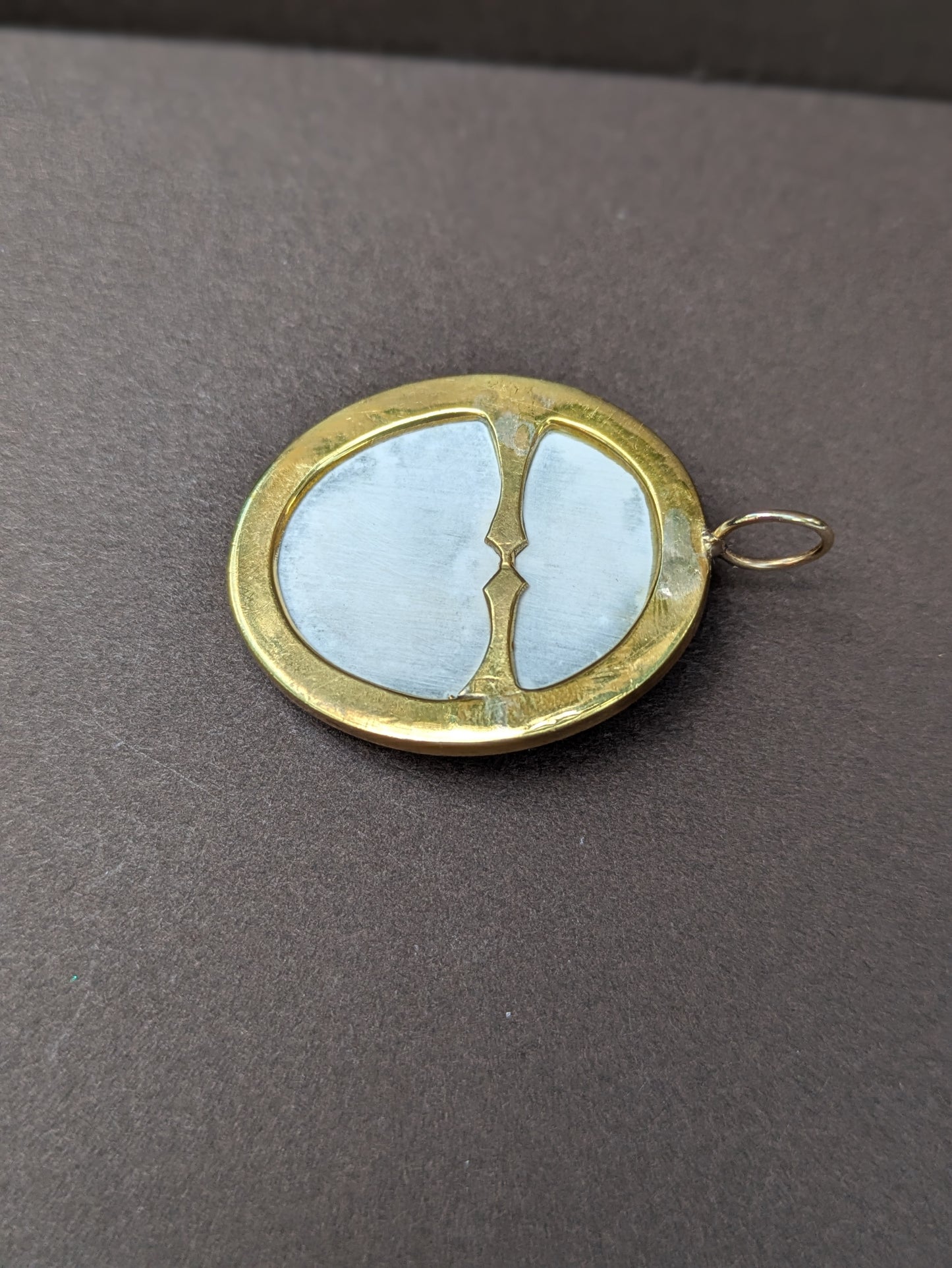 14kt Bezeled Set Cameo Pendant
