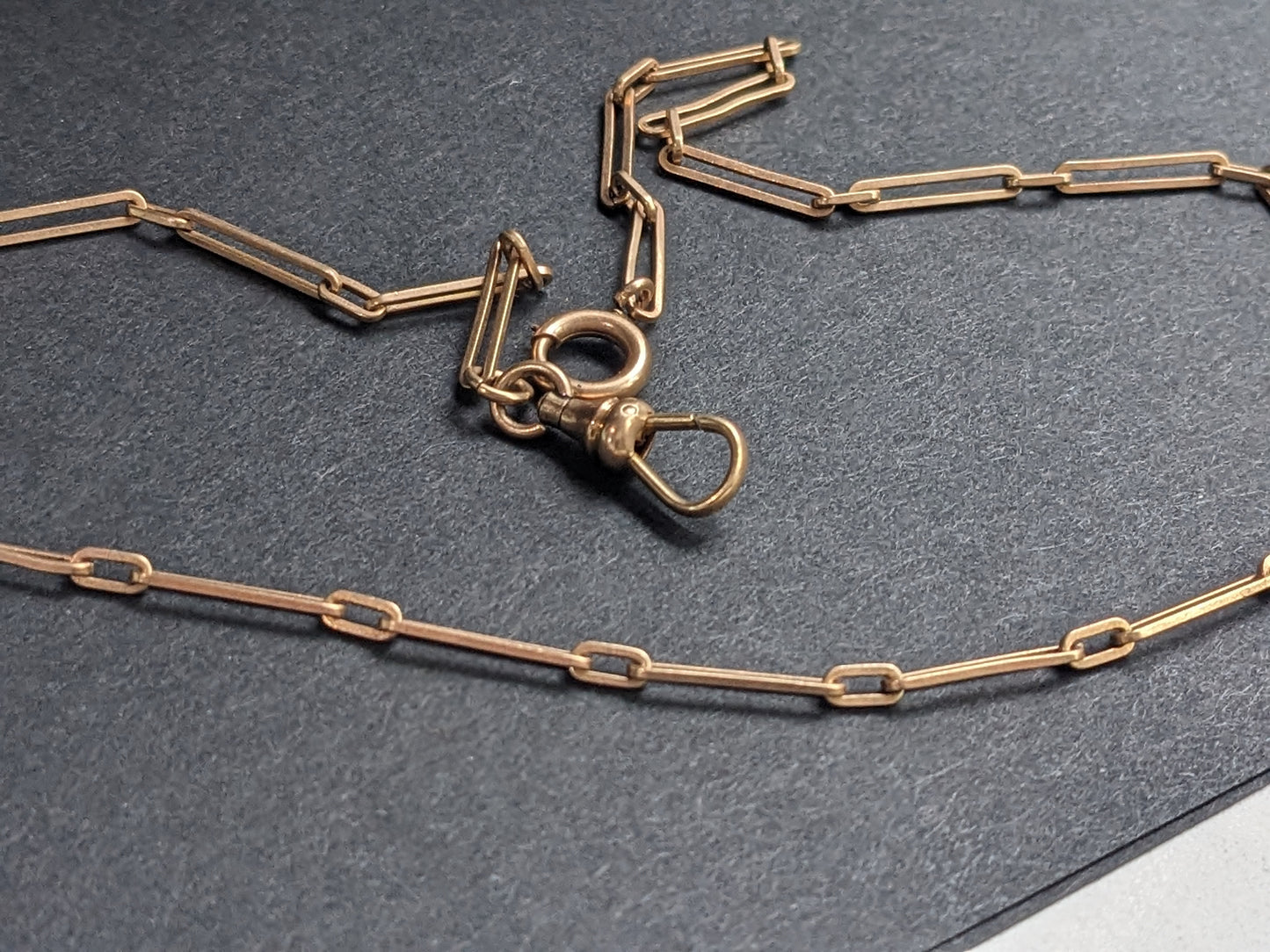 10k watch chain with original dog clip