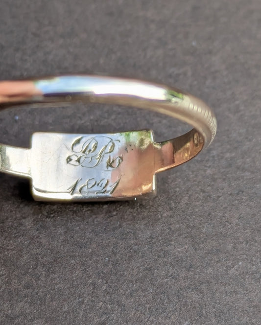 1821 Agate Ring