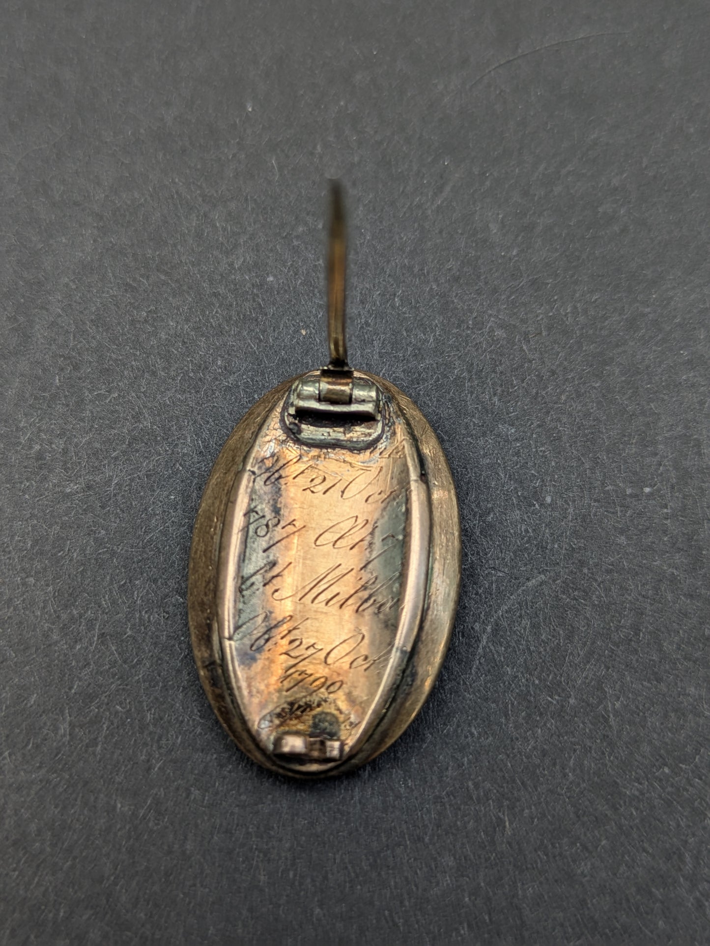 1790 Gold Hardwork Monogram Brooch