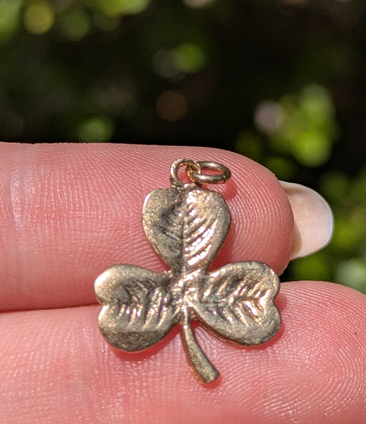 English Birmingham 9kt Clover