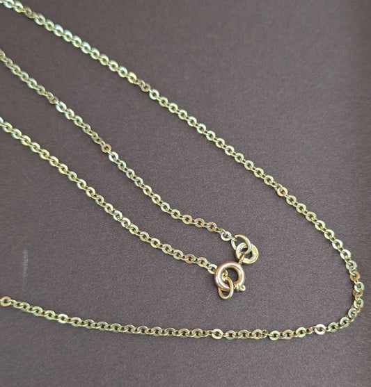 Vintage Yellow 14kt Gold Chain