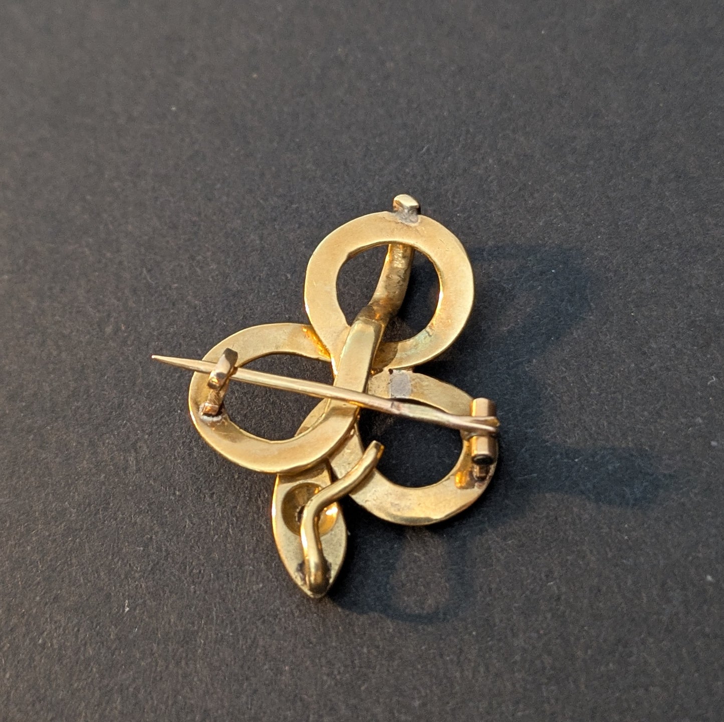 18kt French Snake Brooch and Pendent