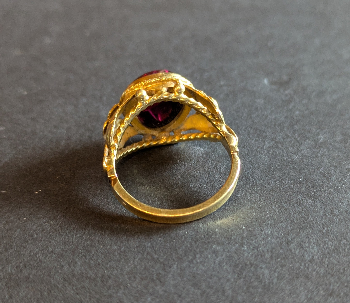 14k Pink Tourmaline Ring