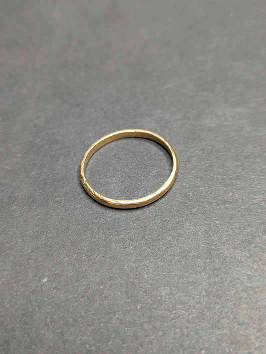 14kt Vintage Wedding Band