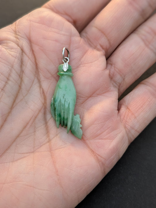 Victorian Carved Jade Hand