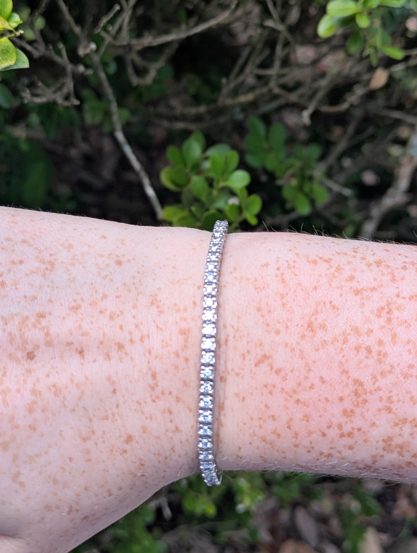 14kt White Gold Diamond Tennis Bracelet