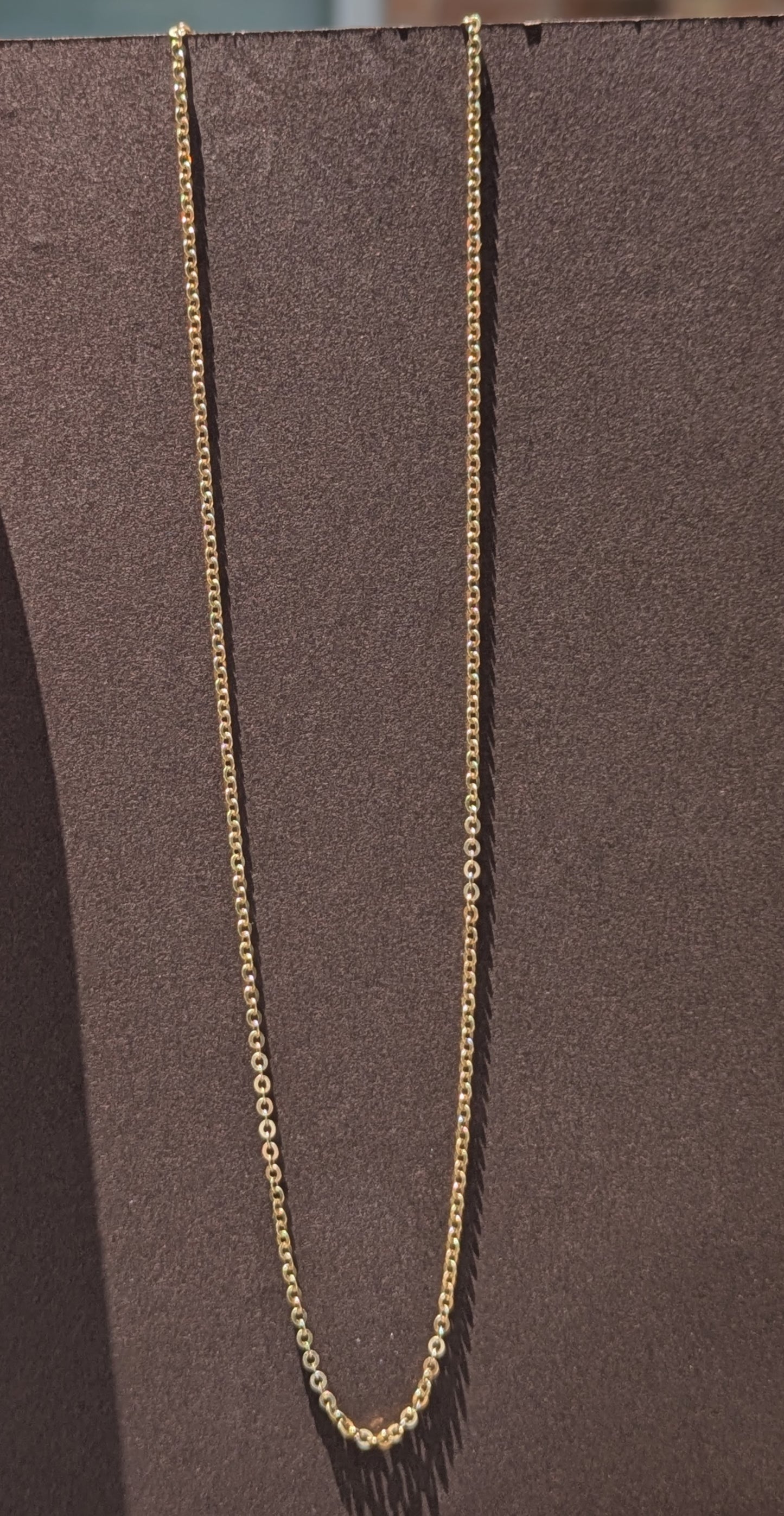 Vintage Yellow 14kt Gold Chain