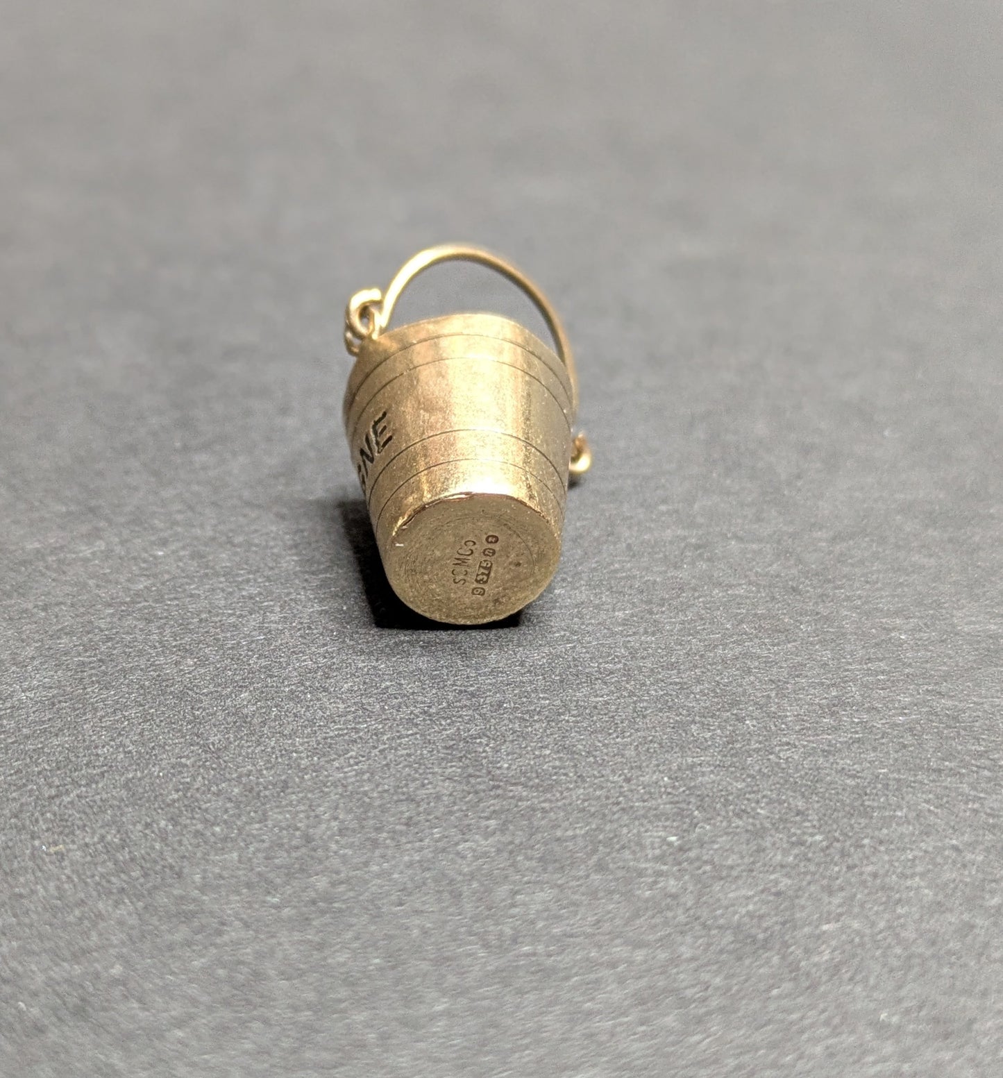 9k Champagne Bucket and Bottle Charm