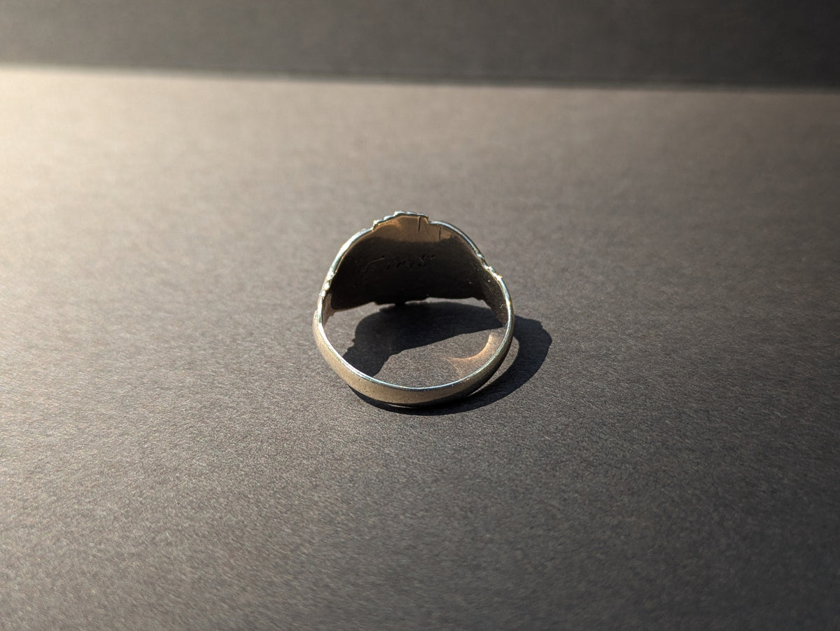 10kt American Signet Ring
