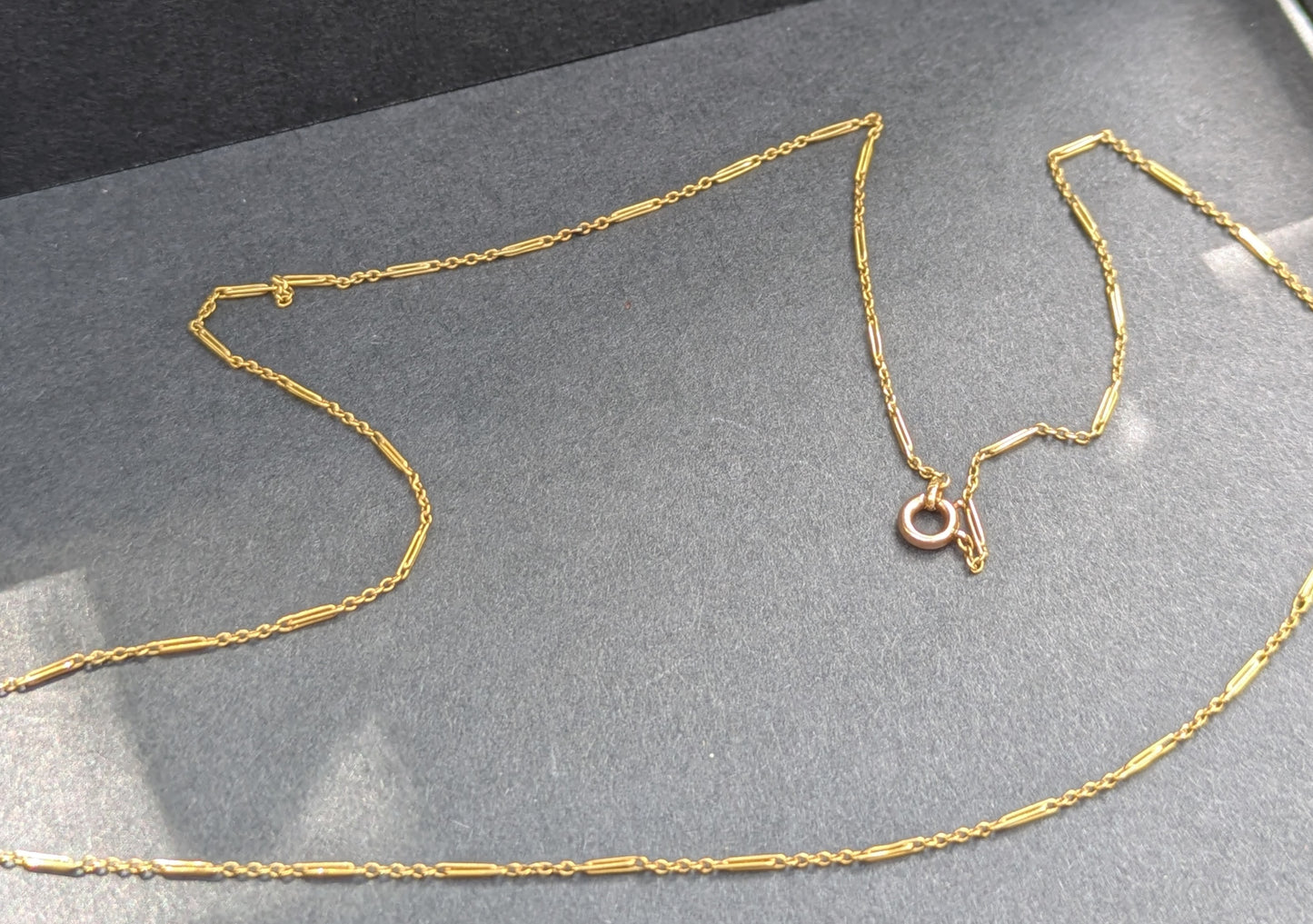 18kt French Art Deco Chain