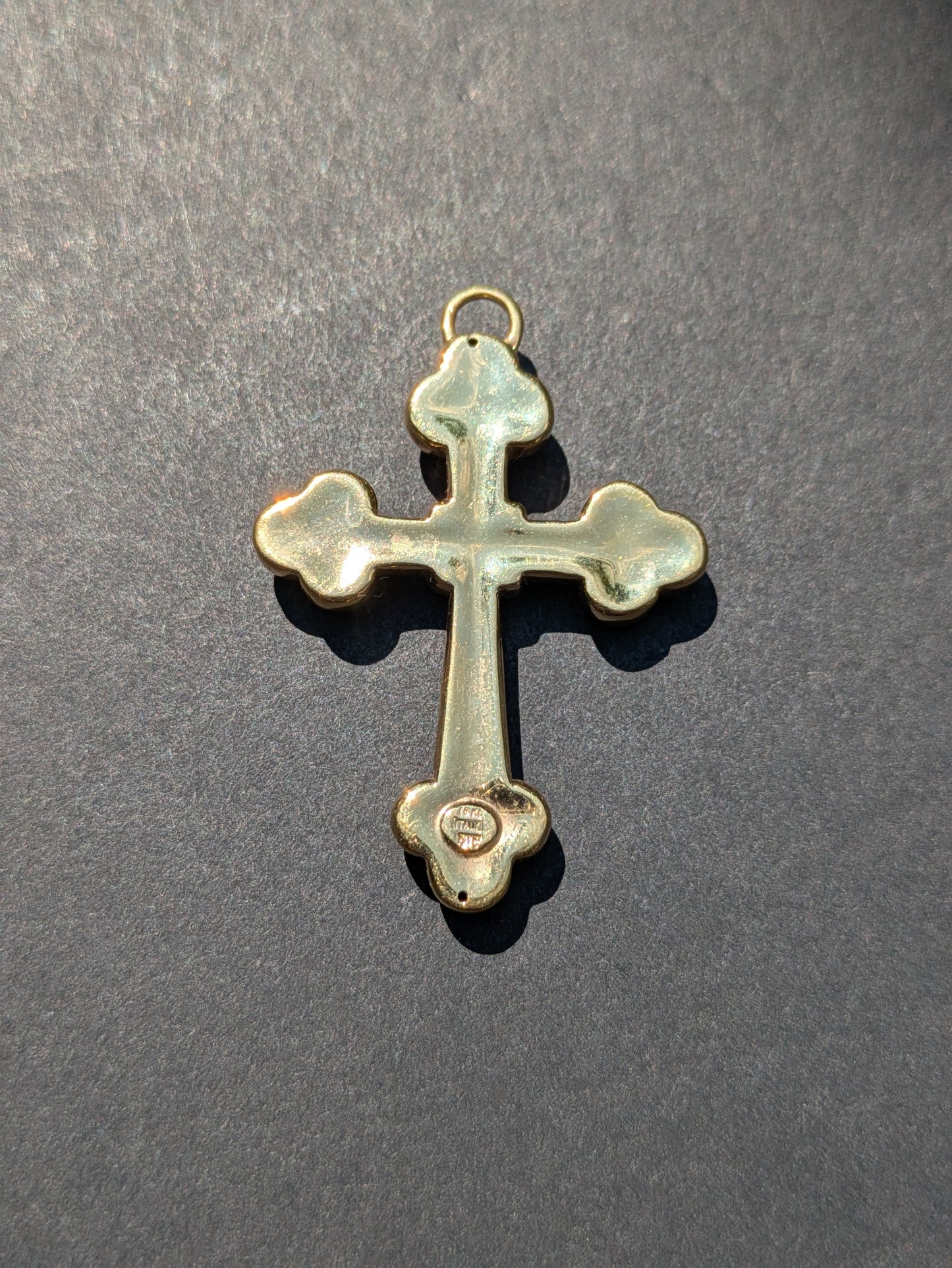 18kt Italian Cross