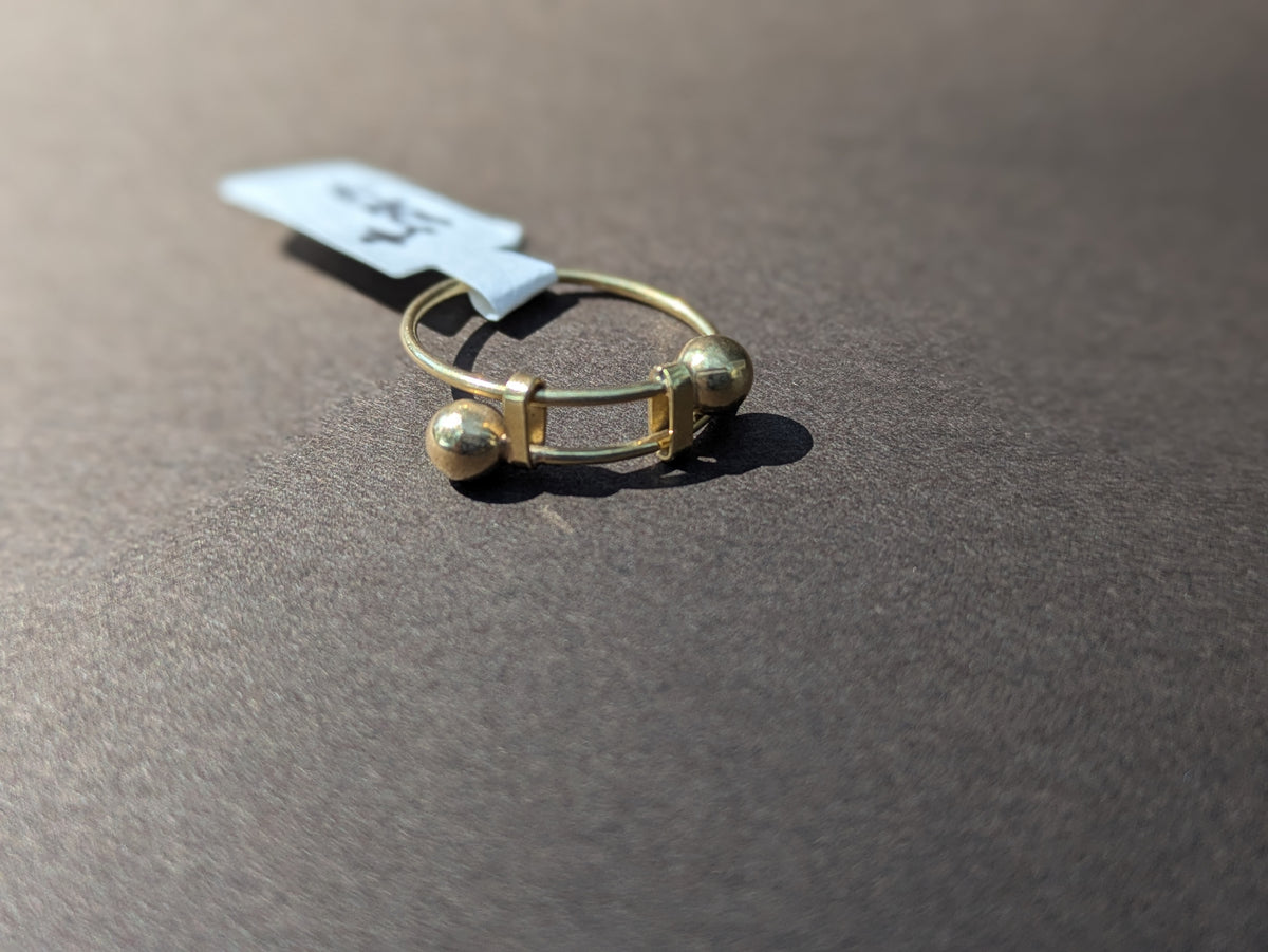 VICTORIAN LOVE RING 18K