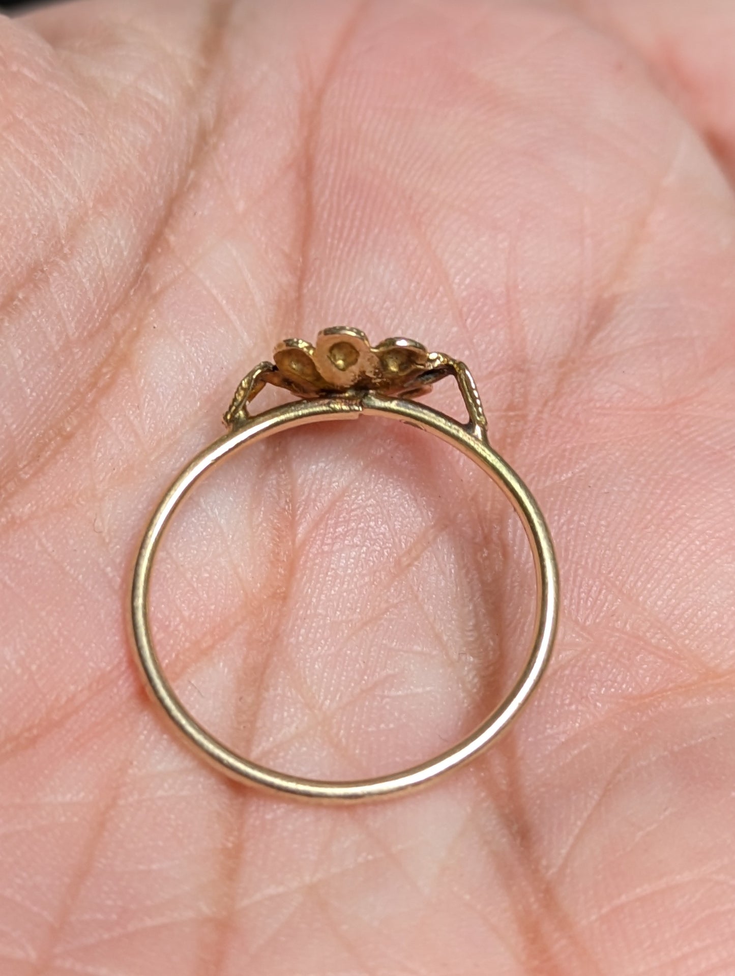 WWI Dutch Flower Ring