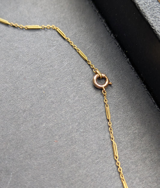 18kt French Art Deco Chain