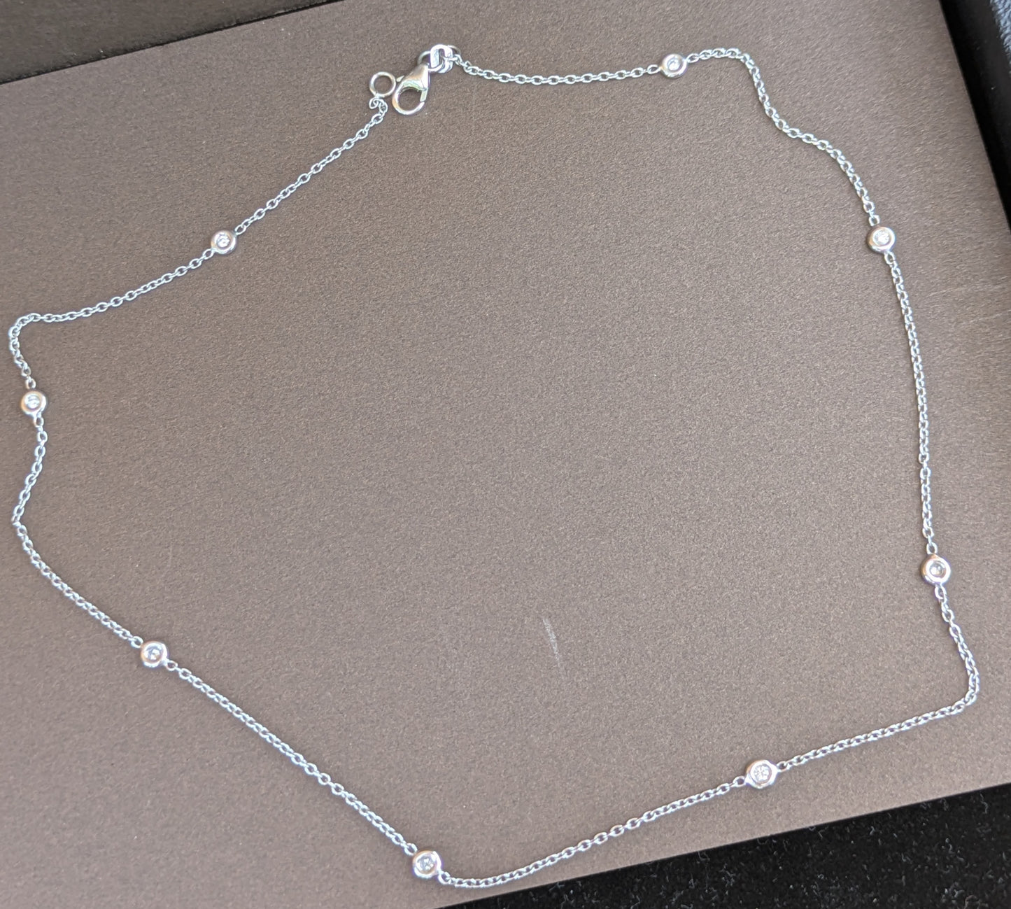 18kt White Gold Diamond by the Yard