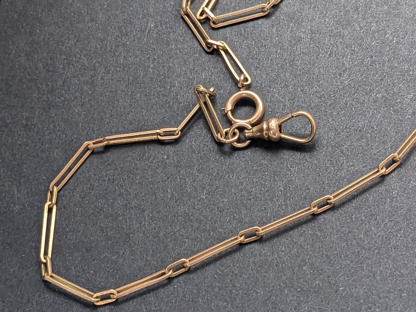 10k watch chain with original dog clip