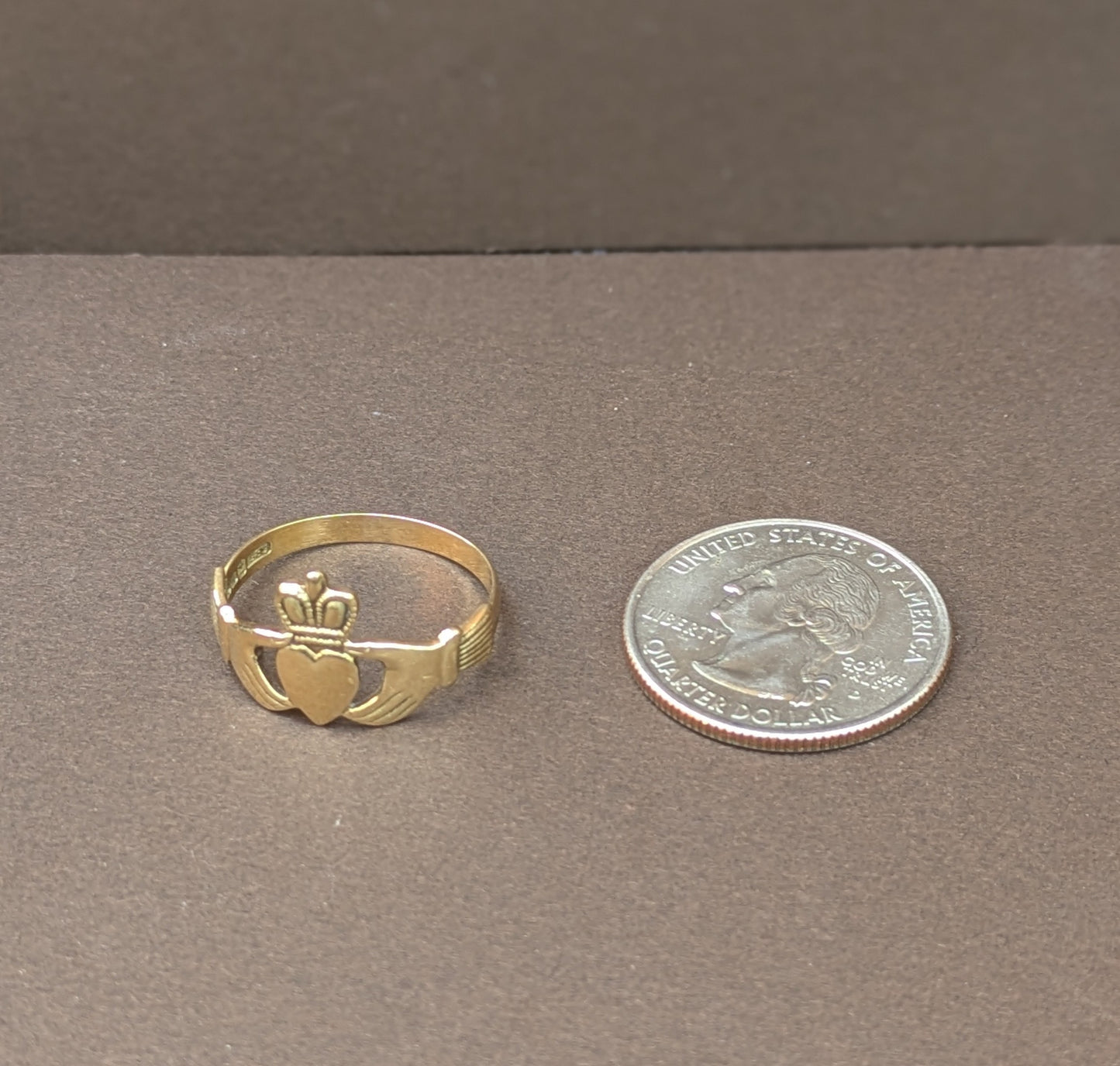 14kt Claddagh Ring