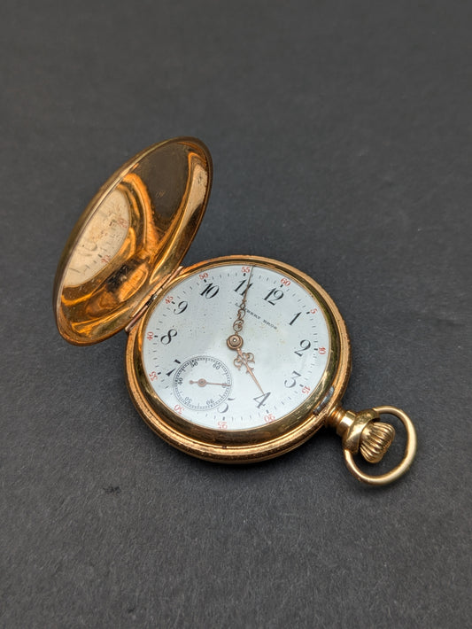 Lambert Brothers 14kt Closed Cased Pocket Watch