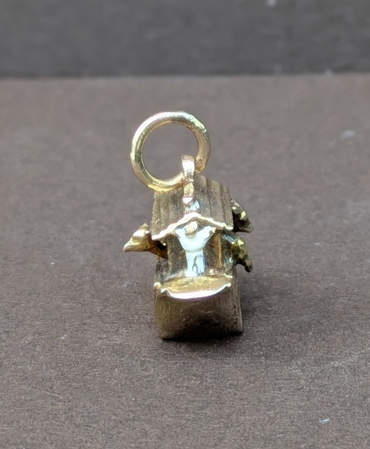Gold Noah's Ark Charm