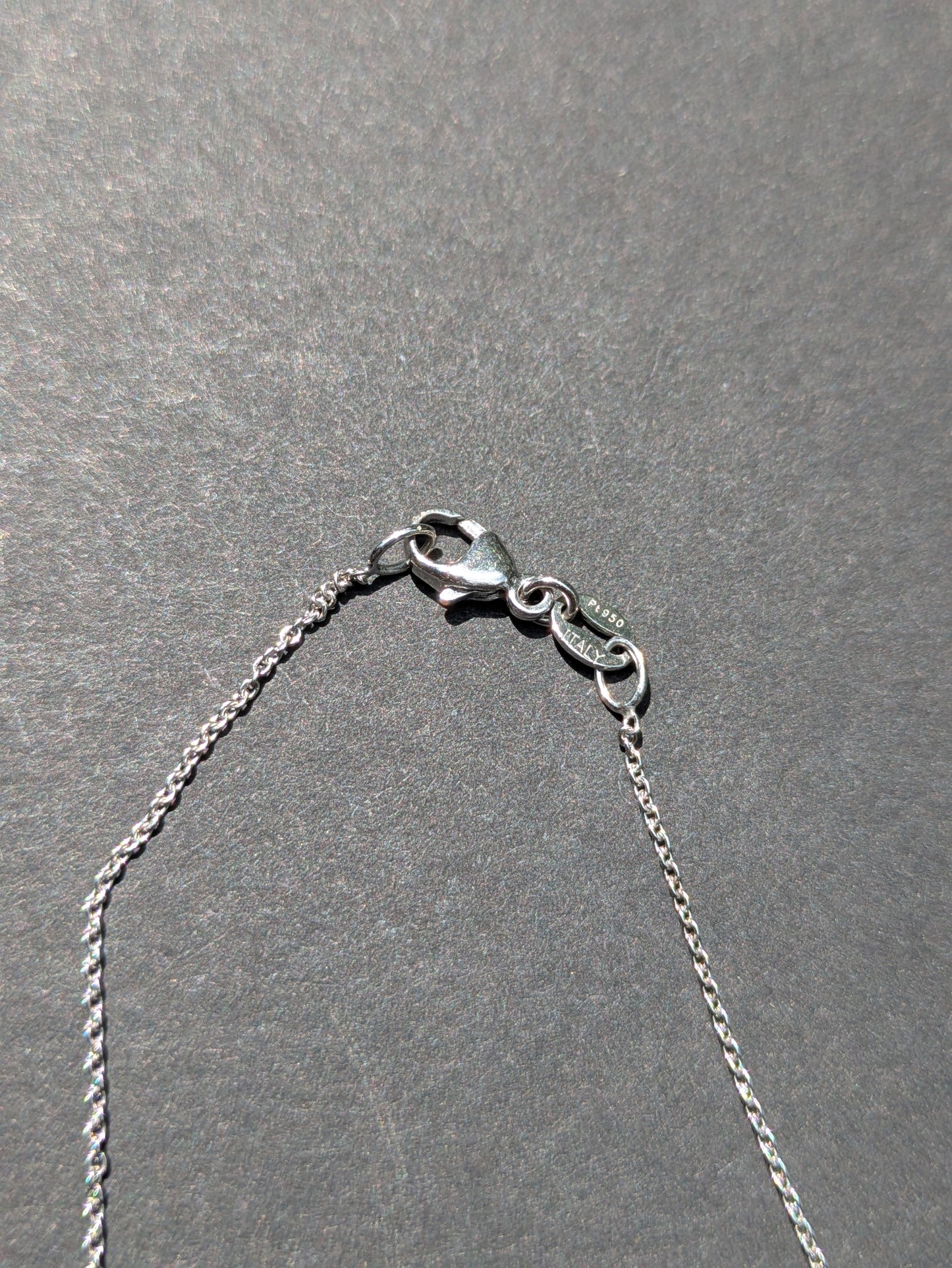 Art Deco Platinum Onyx and Diamond Watch Pendant on 14kt White Gold Chain