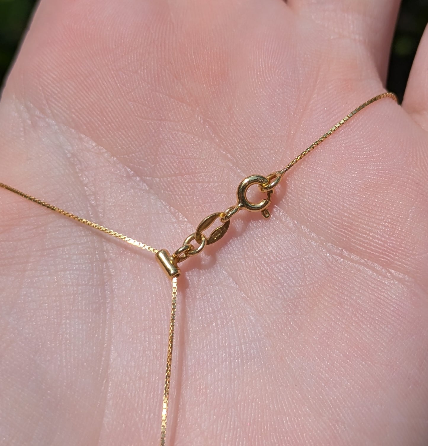 Modern 14kt Milor Pearl Movable Necklace