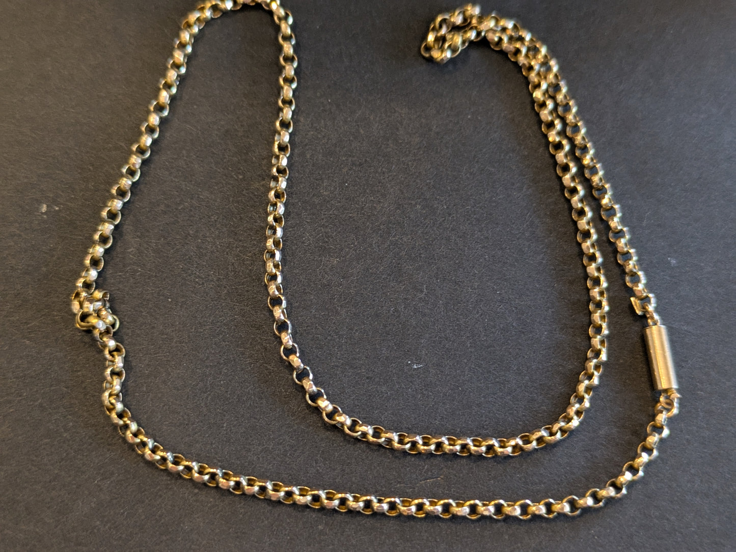 9k Rolo Chain with Original Barrel Clasp
