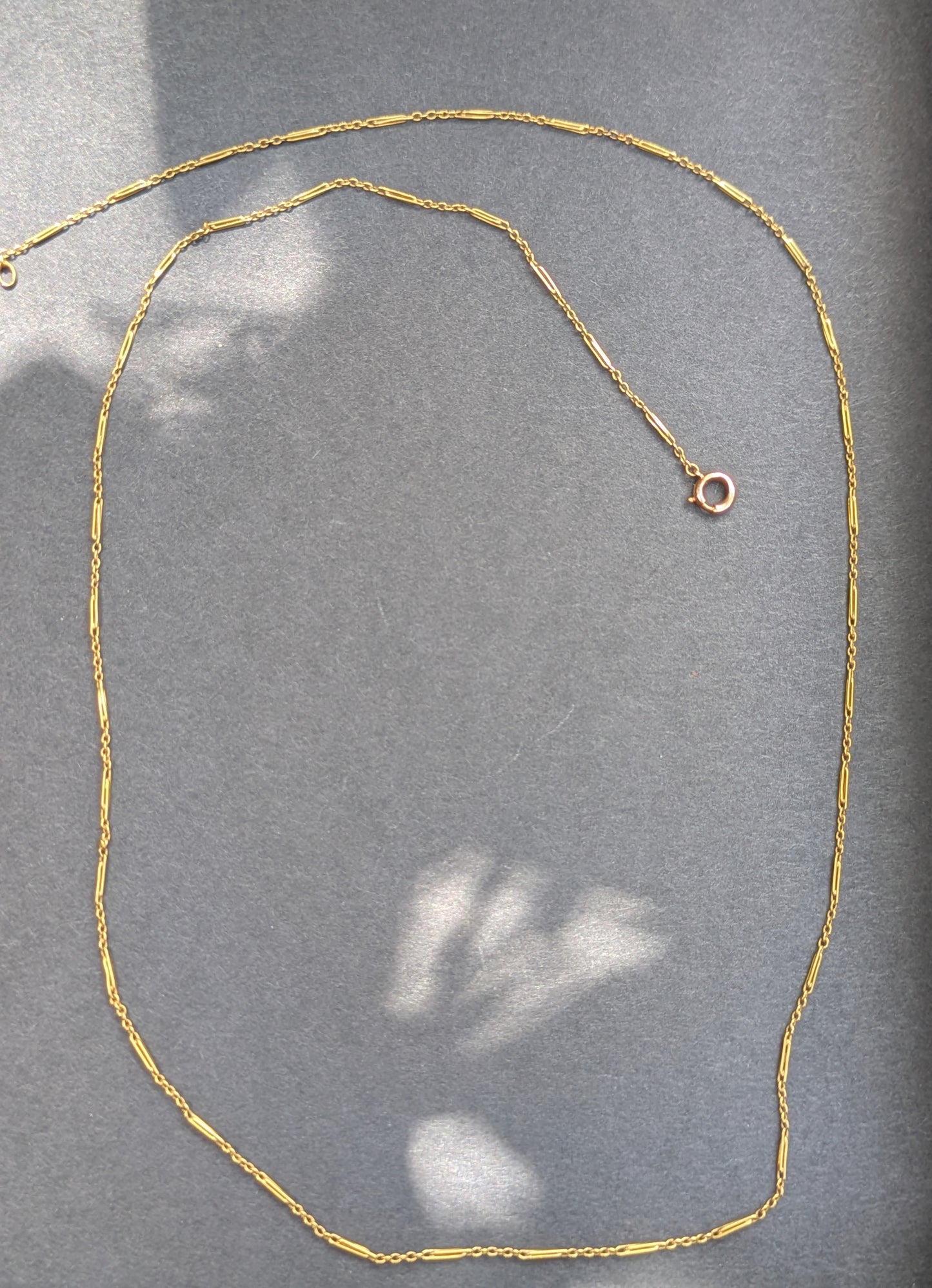 18kt French Art Deco Chain