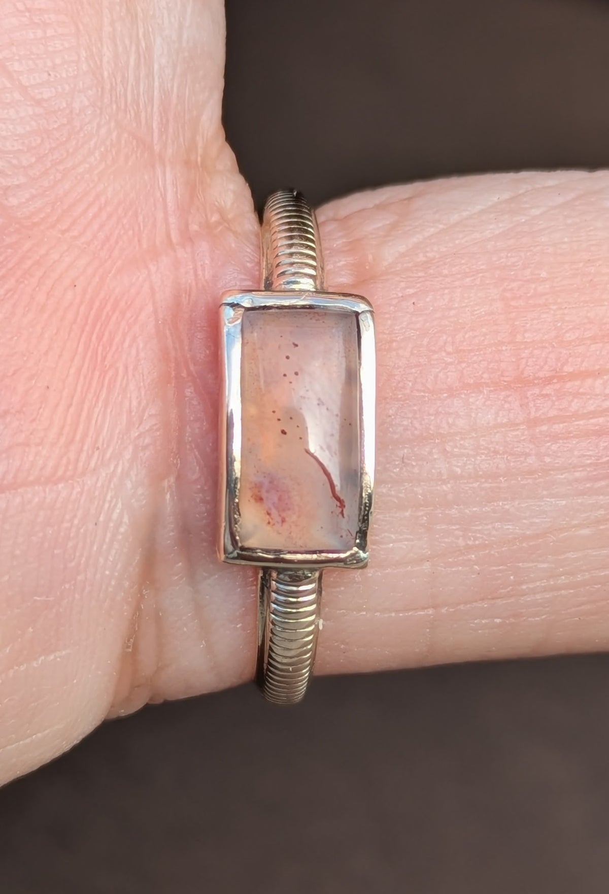 1821 Agate Ring
