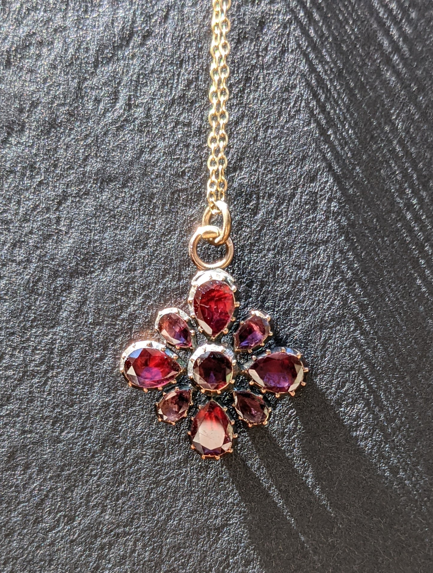 Georgian Garnet Cross