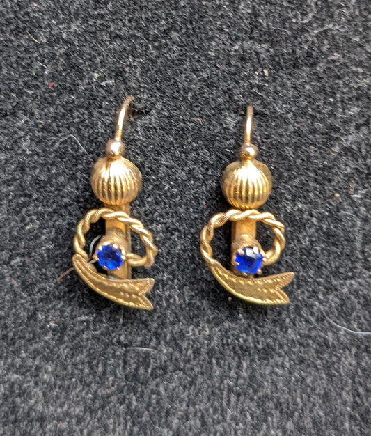 Kyanite conversion earrings