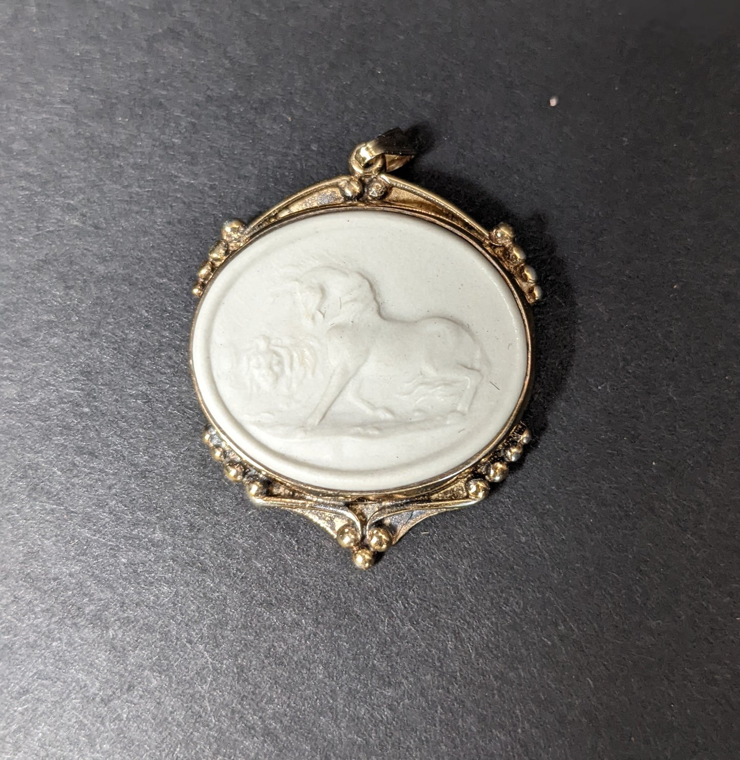 Equestrian Wedgewood pendant
