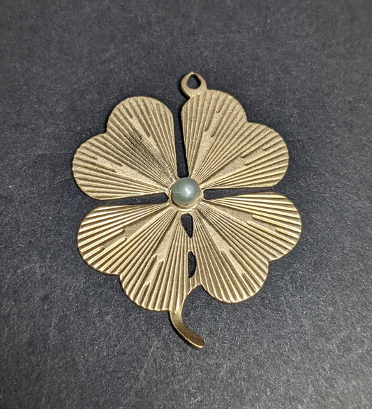 Large 14kt shamrock 1950's